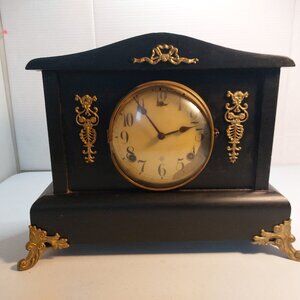 Antique Gilbert Bell & Hammer Chime Clock